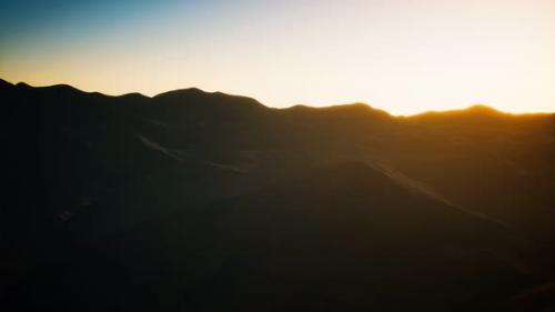 Videohive - Hills with Rocks at Sunset - 32988824 - 32988824