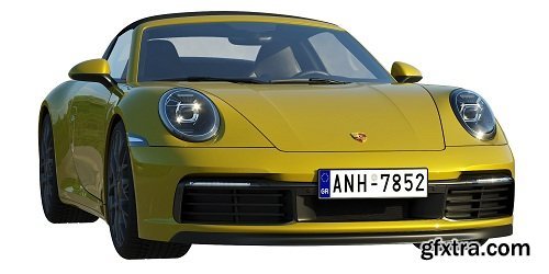 Porsche 911 Targa 2019 3D model