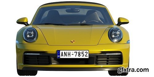 Porsche 911 Targa 2019 3D model