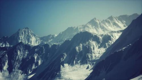 Videohive - Big Mountain Peaks at Sunny Day - 32989336 - 32989336