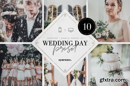 CreativeMarket - Wedding Day Lightroom Presets Bundle 5251273