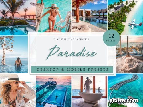 CreativeMarket - LR | Paradise Summer Presets 3952616