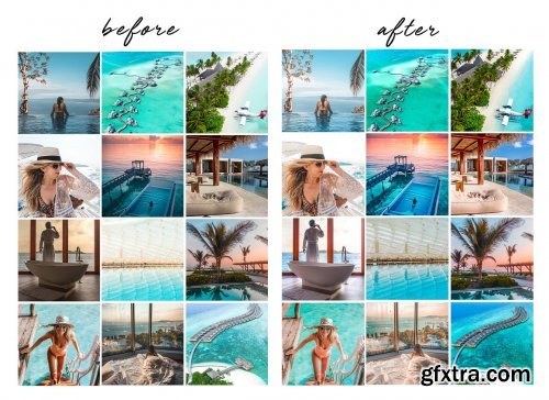 CreativeMarket - LR | Paradise Summer Presets 3952616