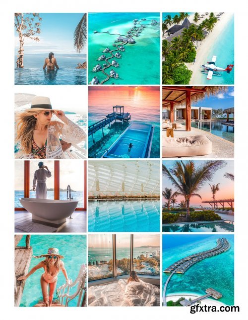 CreativeMarket - LR | Paradise Summer Presets 3952616