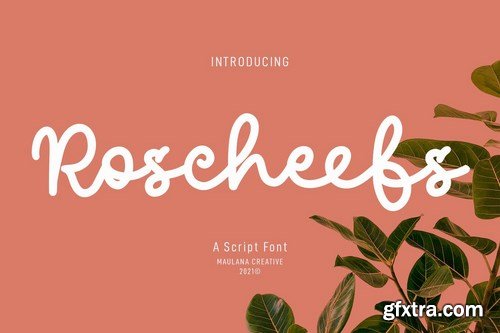 Roscheefs Script Font