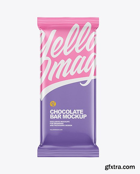 Matte Chocolate Bar Mockup 86396