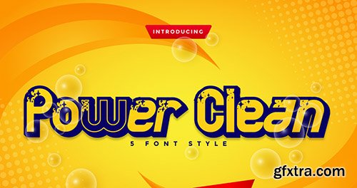 Power Clean Font 