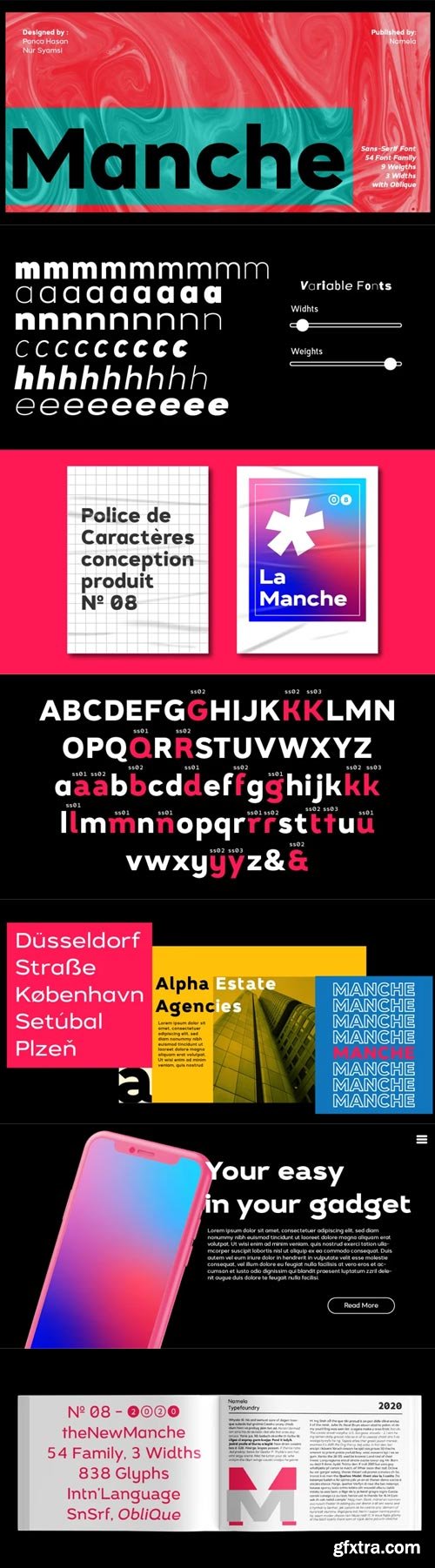 Manche Font Family