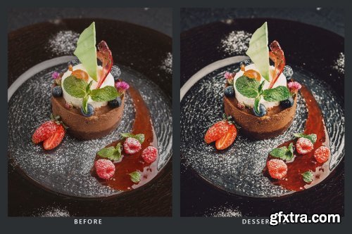 CreativeMarket - 20 Gourmet Lightroom Presets & LUTs 5410360