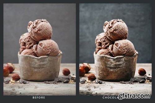 CreativeMarket - 20 Gourmet Lightroom Presets & LUTs 5410360