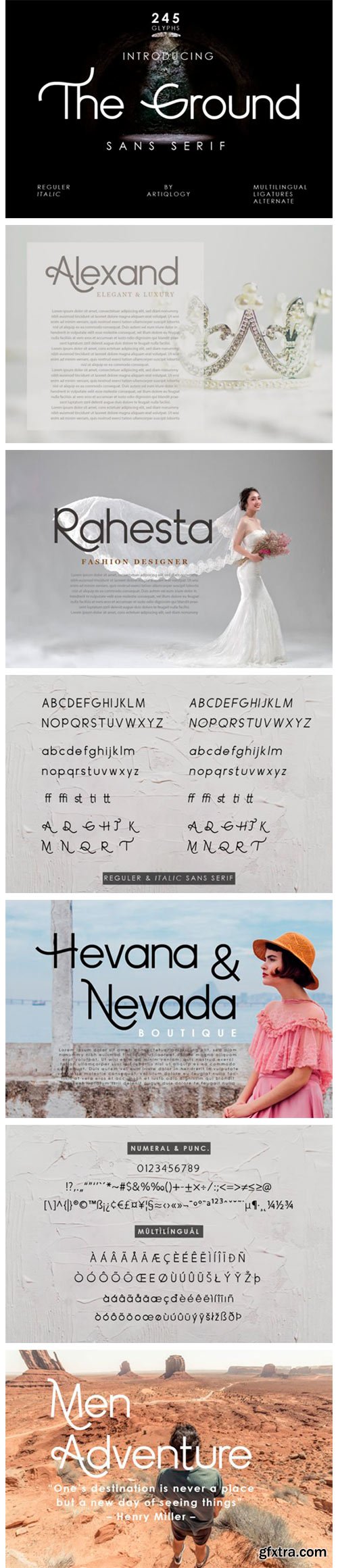 The Ground Font