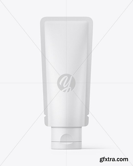 Matte Cosmetic Cream Tube Mockup 85362