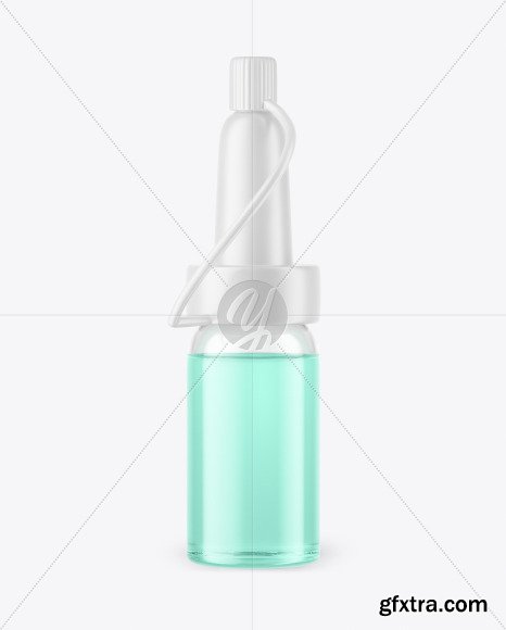 Glass Dropper Bottle Mockup 86434