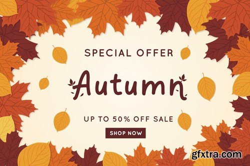 Orange Leafy - Autumn Display Font