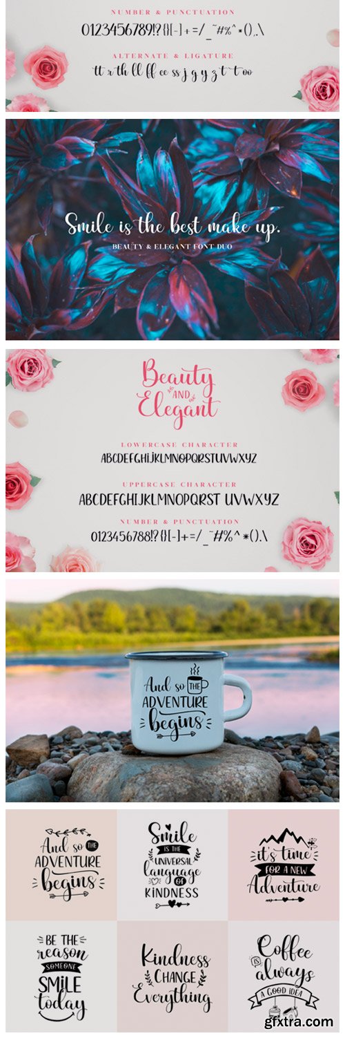 Beauty and Elegant Font