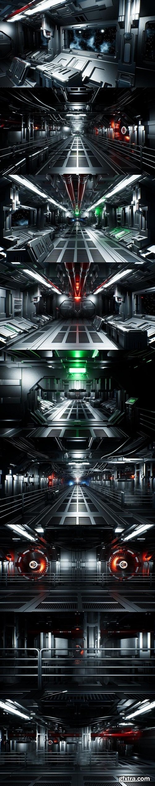 Unreal Engine – Modular Sci-Fi Interior II