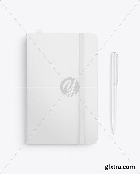 Notebook with Pen Mockup 85722