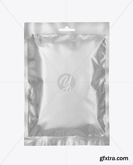 Matte Metallic Sachet Mockup 85772