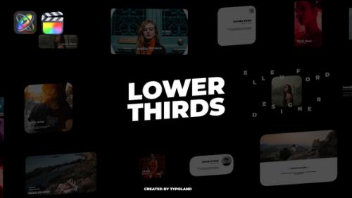 Videohive - Cinematic Lower Thirds - 33059911 - 33059911