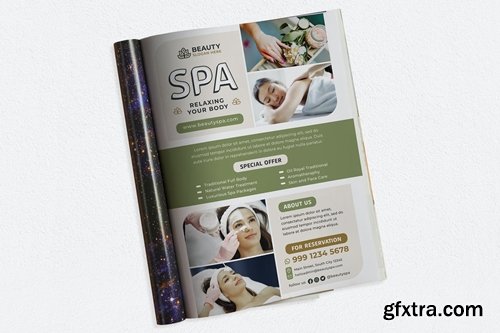 Beauty Spa #02 Ads Magazine