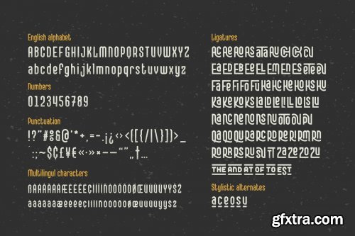 CreativeMarket - Grayson Font Pack 4788741