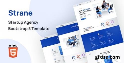 ThemeForest - Strane v1.0 - Startup Agency Bootstrap 5 Template - 32805958