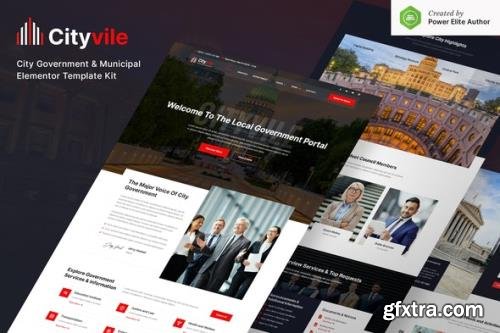 ThemeForest - Cityvile v1.0.0 - City Government & Municipal Elementor Template Kit - 33091344