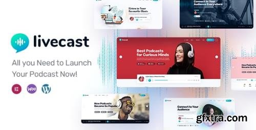 ThemeForest - Livecast v1.0.3 - Podcast Theme - 32026625