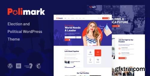 ThemeForest - Polimark v1.0.0 - Election & Political WordPress Theme - 32265231