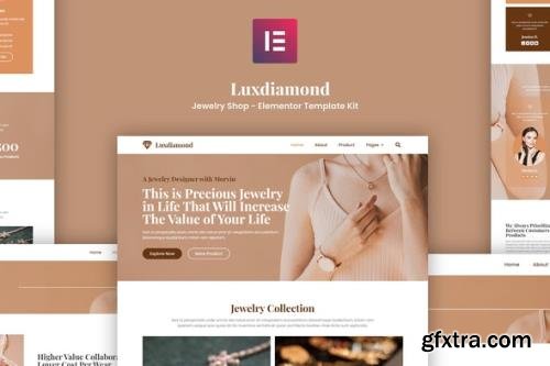 ThemeForest - Luxdiamond v3.2.4 - Jewelry Shop Elementor Template Kit - 33043192