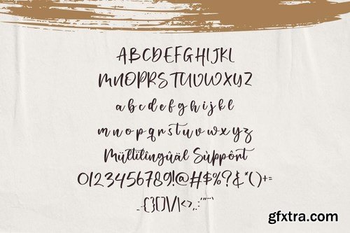 Midlake - Brush Script Font