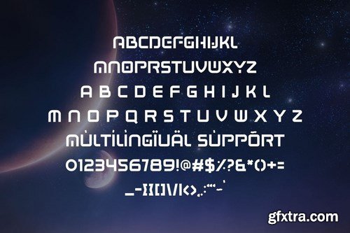 BOXIGEN - Tech Font