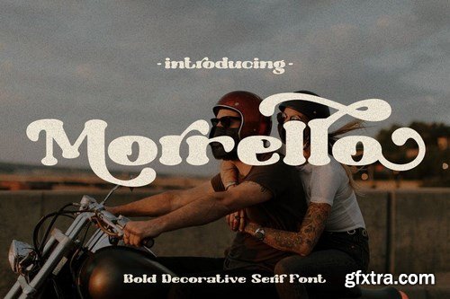 Morrello - Bold Serif Font