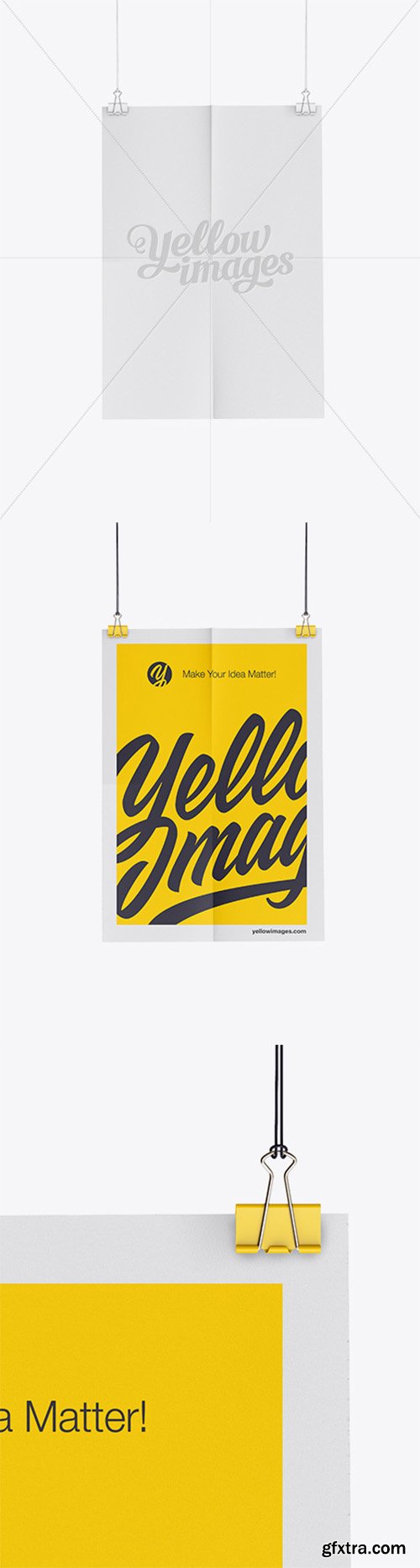 Paper Poster Mockup 18179