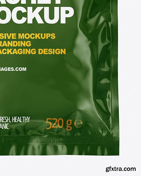 Glossy Sachet Mockup 85905