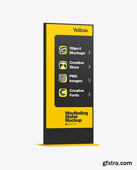 Wayfinding Stand Mockup 85921