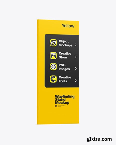 Wayfinding Stand Mockup 85921