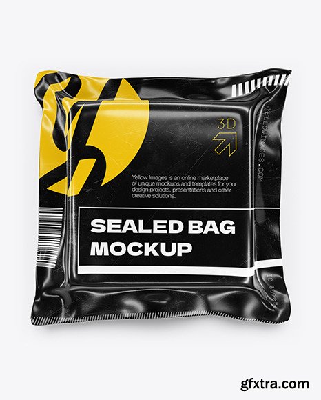 Sealed Bag Mockup 85941