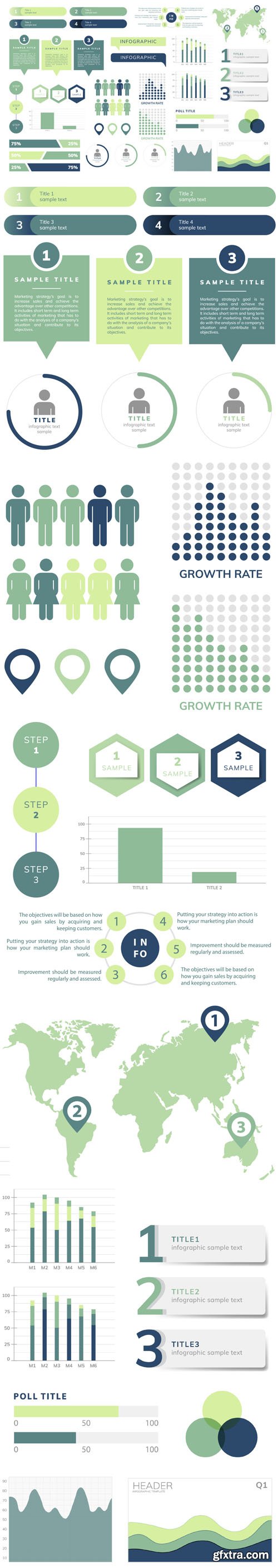 Business Infograph Vector Templates