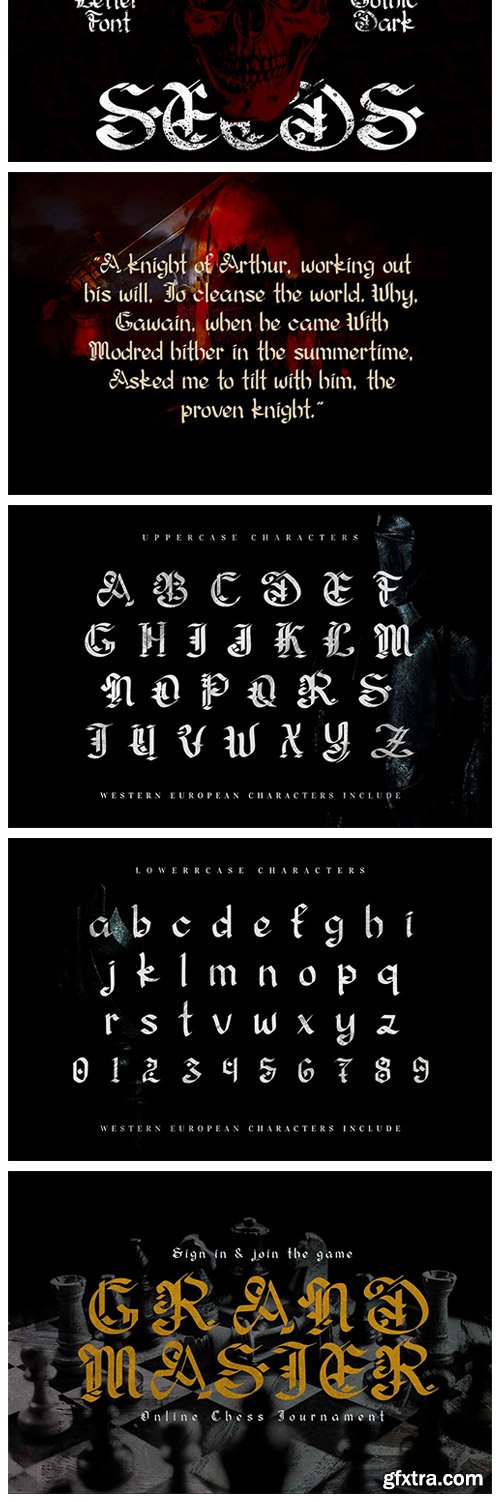 Blackseeds Font