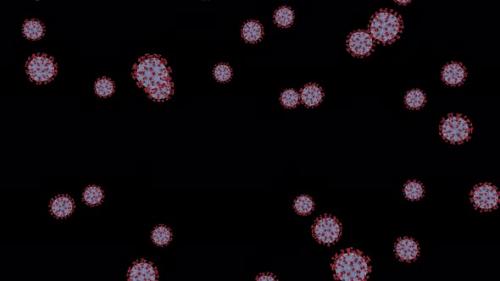 Videohive - Multiple Corona Virus Cells - 26152388 - 26152388