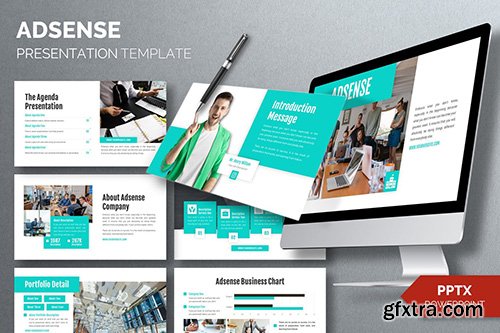 Adsense - Business Poerpoint Template