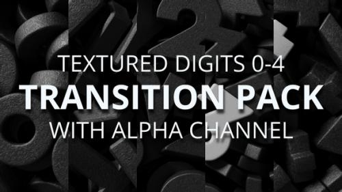 Videohive - Digits Transition Pack (0-4) - 32976196 - 32976196