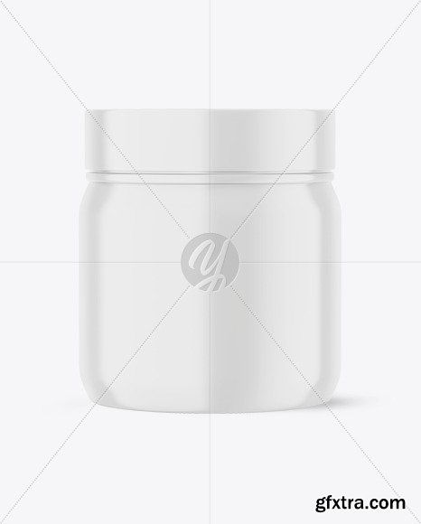 Plastic Jar Mockup 86510