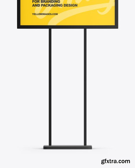 Advertising Signboard Mockup 86519