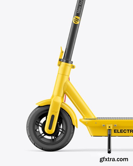 Electric Scooter Mockup with Seat 86461