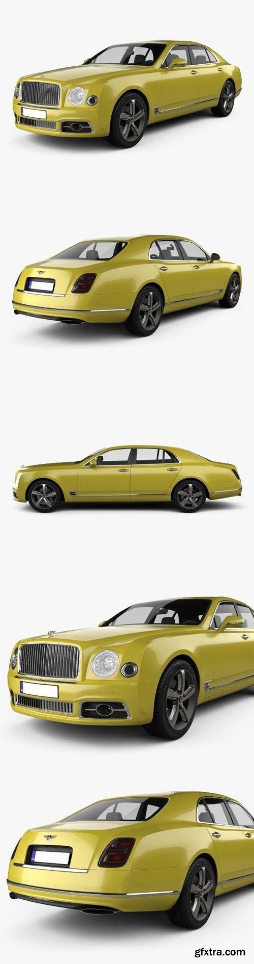 Bentley Mulsanne Speed 2017 3D model