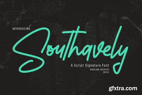 Southavely Script Signature Font