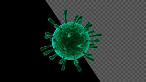 Videohive - Coronavirus Microscope View Covid 19 V24 - 33091991 - 33091991