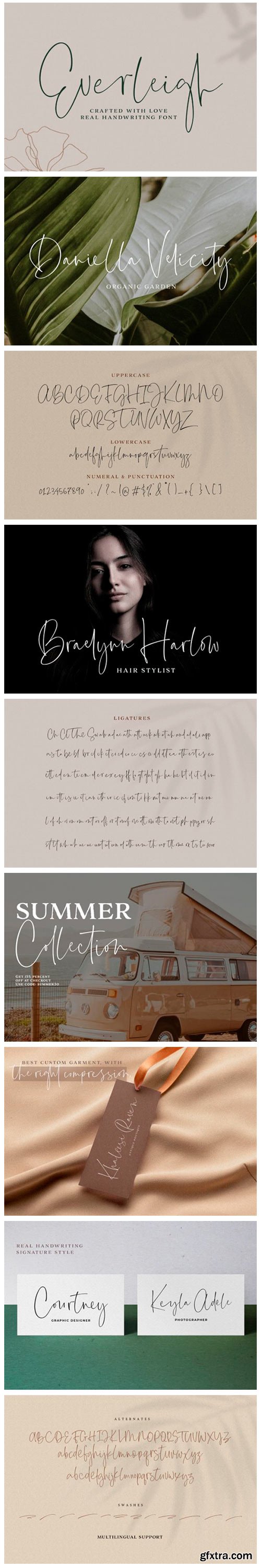 Everleigh Script Font